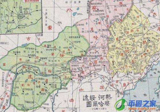 绥远是现在的哪里(绥远省地图)