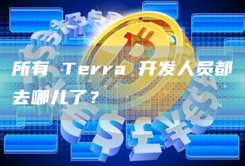 所有 Terra 开发人员都去哪儿了？