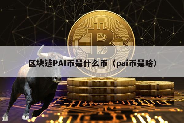 区块链PAI币是什么币（pai币是啥）