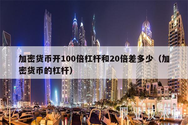 加密货币开100倍杠杆和20倍差多少（加密货币的杠杆）