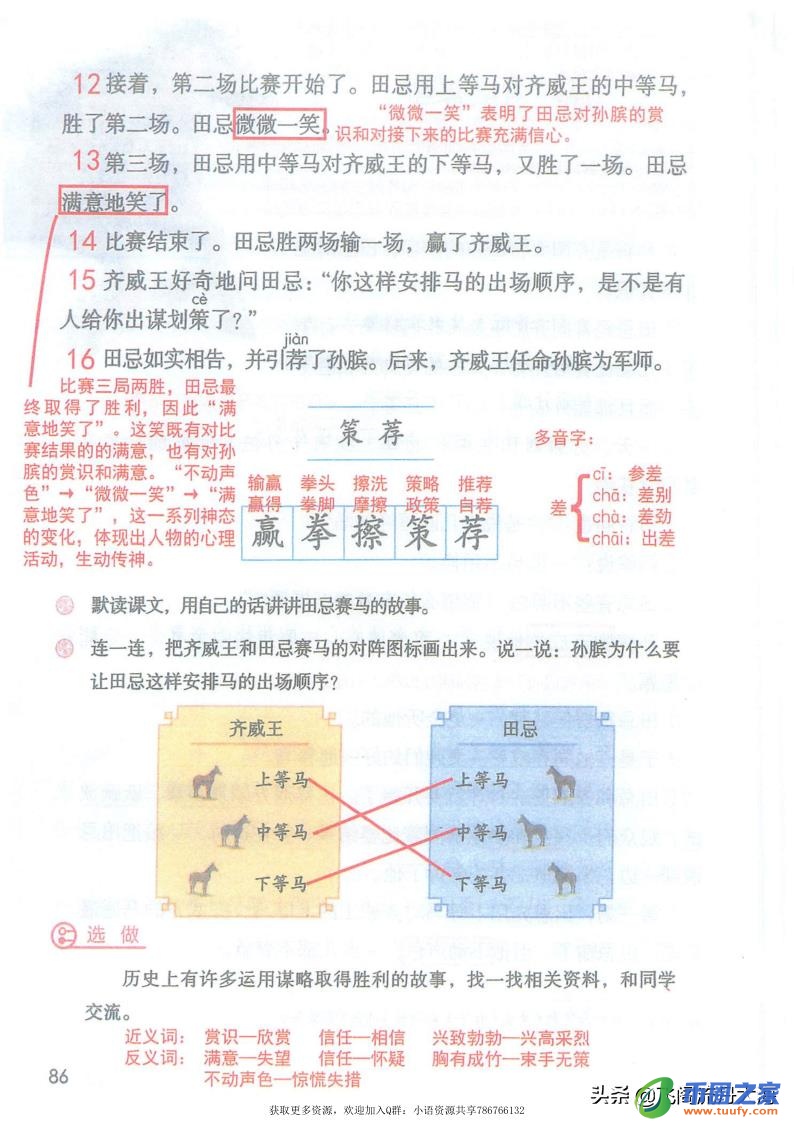 田忌赛马是成语吗（田忌赛马打一成语）