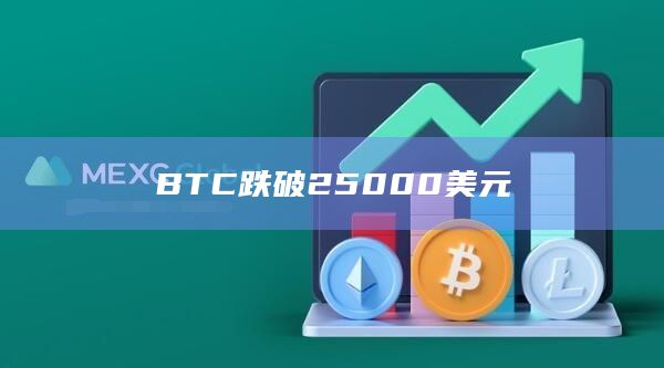 BTC跌破25000美元