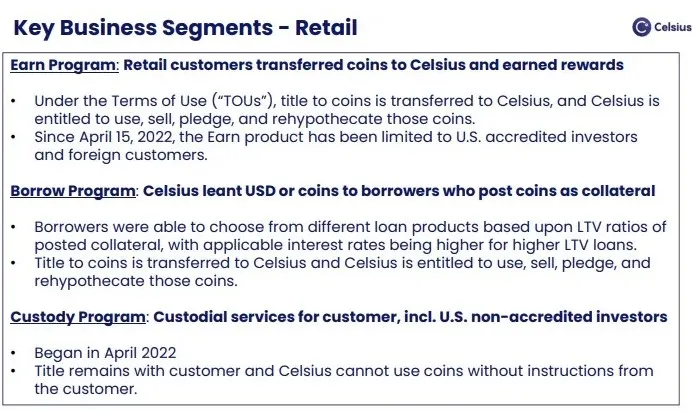 Celsius开放托管账户资产提现 出金上限7575美元