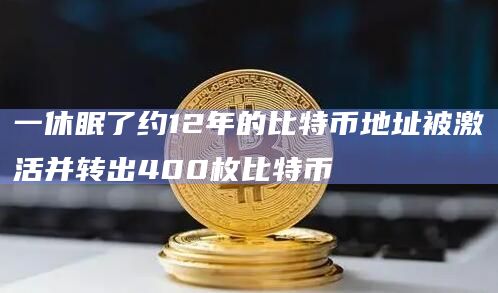 一休眠了约12年的比特币地址被激活并转出400枚比特币