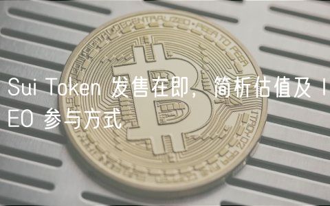 Sui Token 发售在即,简析估值及 IEO 参与方式