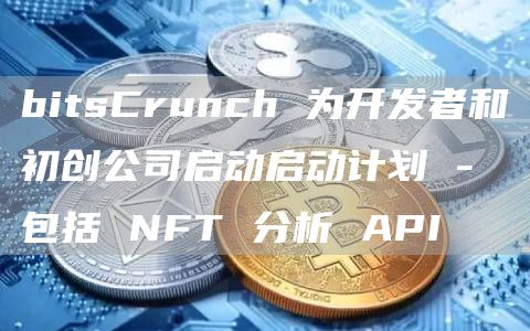 bitsCrunch 为开发者和初创公司启动启动计划 - 包括 NFT 分析 API