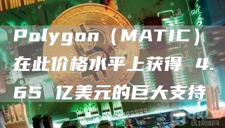 Polygon（MATIC）在此价格水平上获得 4.65 亿美元的巨大支持