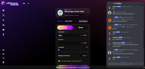 早期探索：NFTFI 衍生品赛道及项目盘点 nftperp、tribe3、putty 等