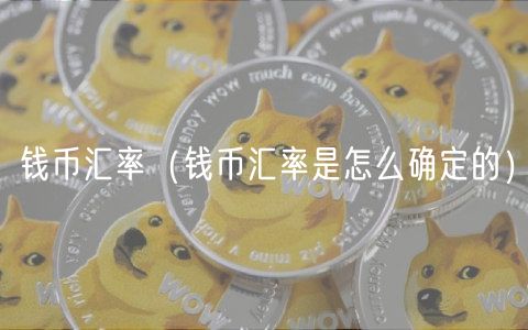 钱币汇率（钱币汇率是怎么确定的）