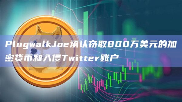 PlugwalkJoe承认窃取800万美元的加密货币和入侵Twitter账户