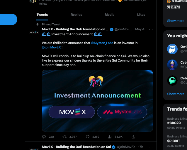 主网上线一周,Sui 生态进展如何?