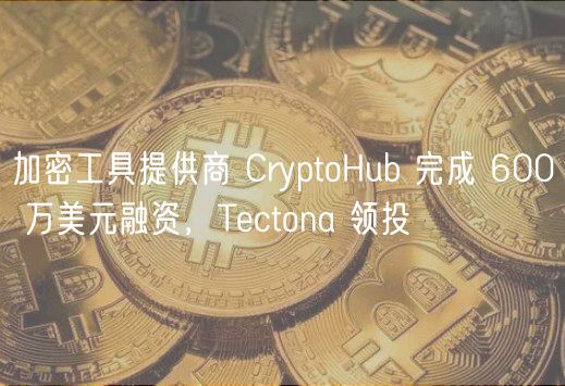 加密工具提供商 CryptoHub 完成 600 万美元融资,Tectona 领投
