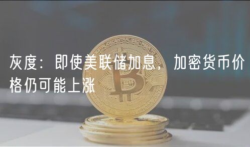 灰度：即使美联储加息，加密货币价格仍可能上涨