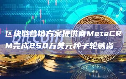 区块链营销方案提供商MetaCRM完成250万美元种子轮融资