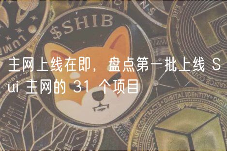 主网上线在即，盘点第一批上线 Sui 主网的 31 个项目