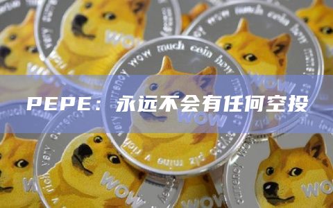PEPE：永远不会有任何空投