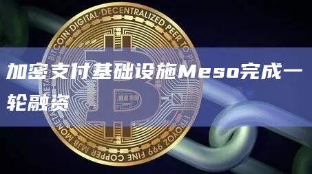 加密支付基础设施Meso完成一轮融资