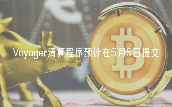 Voyager清算程序预计在5月5日提交