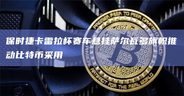 保时捷卡雷拉杯赛车悬挂萨尔瓦多旗帜推动比特币采用