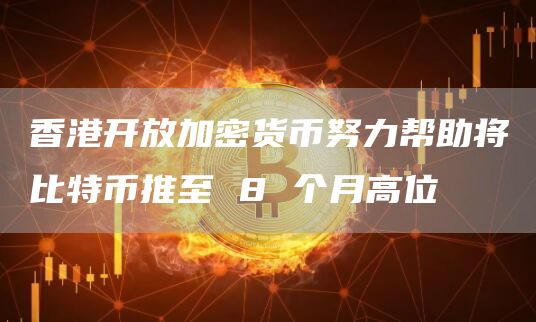 香港开放加密货币努力帮助将比特币推至 8 个月高位 香港开放加密货币努力帮助将比特币推至 8 个月高位
