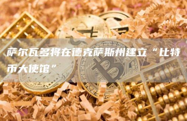 萨尔瓦多将在德克萨斯州建立“比特币大使馆”
