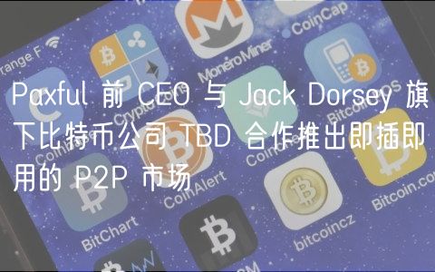 Paxful 前 CEO 与 Jack Dorsey 旗下比特币公司 TBD 合作推出即插即用的 P2P 市场