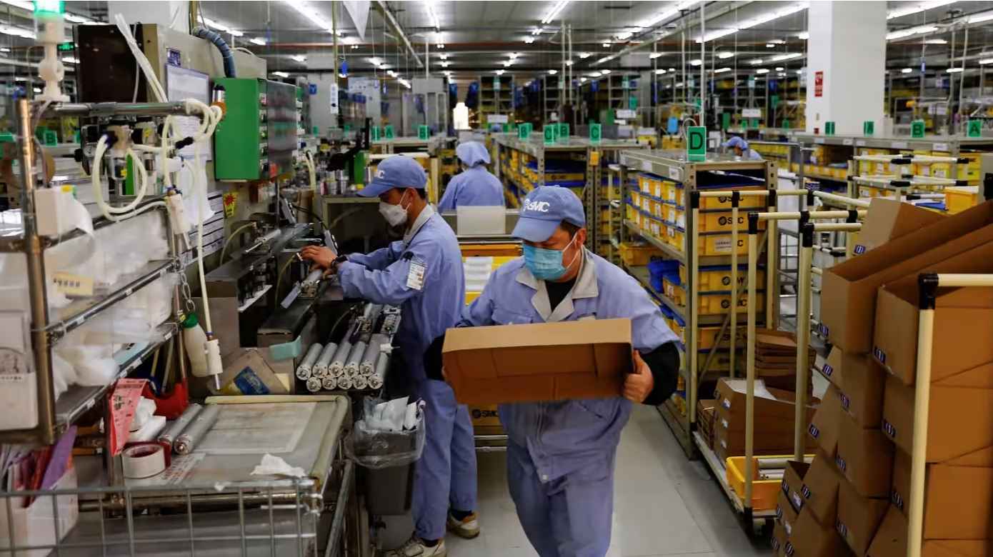 中国4月份制造业活动意外降温