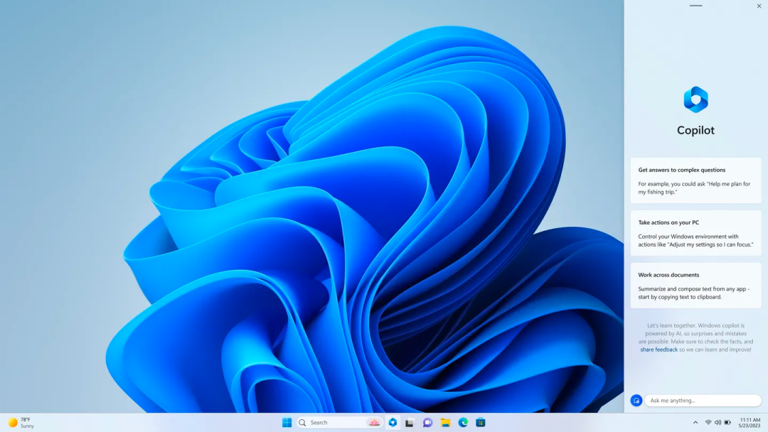 微软王炸更新：AI全面接入Windows系统！插件功能再升级