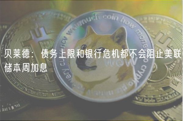 贝莱德：债务上限和银行危机都不会阻止美联储本周加息