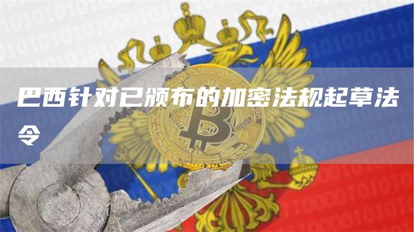 巴西针对已颁布的加密法规起草法令