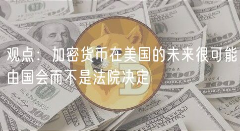 观点：加密货币在美国的未来很可能由国会而不是法院决定