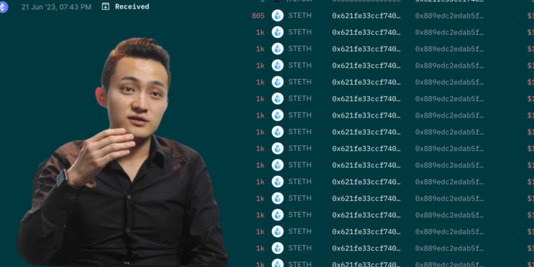 孙宇晨回应解除质押1.5万枚ETH：换钱包地址而已