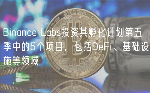 Binance Labs投资其孵化计划第五季中的5个项目，包括DeFi、基础设施等领域