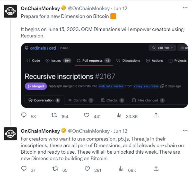 快速了解递归铭文：ordinals的乐高积木