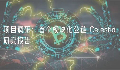 项目调研:首个模块化公链 Celestia 研究报告插图 项目调研:首个模块化公链 Celestia 研究报告