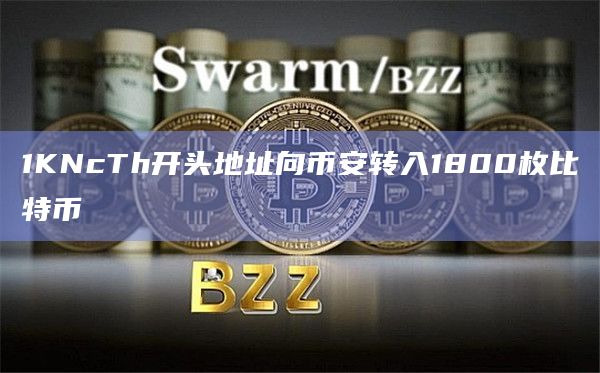 1KNcTh开头地址向币安转入1800枚比特币