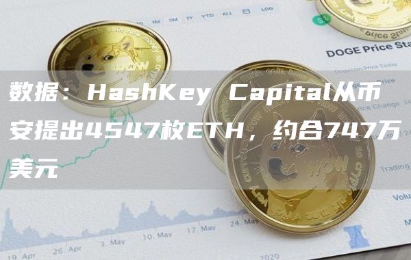 数据:HashKey Capital从币安提出4547枚ETH,约合747万美元 数据:HashKey Capital从币安提出4547枚ETH,约合747万美元