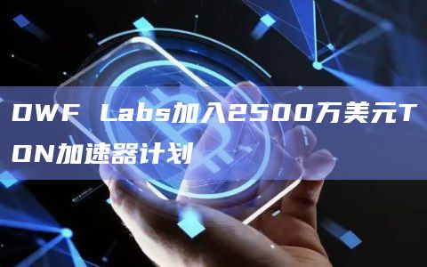 DWF Labs加入2500万美元TON加速器计划