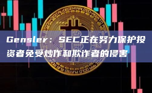 Gensler：SEC正在努力保护投资者免受炒作和欺诈者的侵害