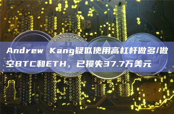 Andrew Kang疑似使用高杠杆做多/做空BTC和ETH，已损失37.7万美元
