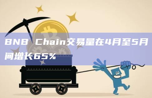 BNB Chain交易量在4月至5月间增长65%
