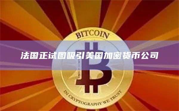 法国正试图吸引美国加密货币公司