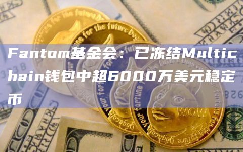 Fantom基金会:已冻结Multichain钱包中超6000万美元稳定币