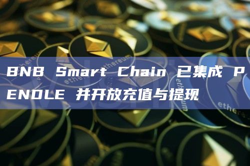BNB Smart Chain 已集成 PENDLE 并开放充值与提现