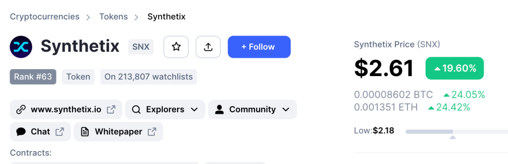 与中心化交易所竞争！Synthetix创始人将推链上合约交易所Infinex1