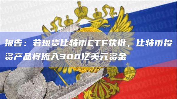 报告：若现货比特币ETF获批，比特币投资产品将流入300亿美元资金