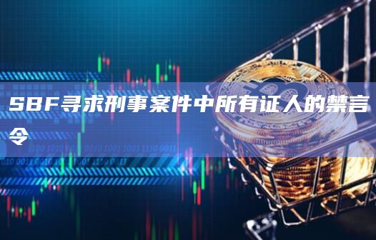 SBF寻求刑事案件中所有证人的禁言令