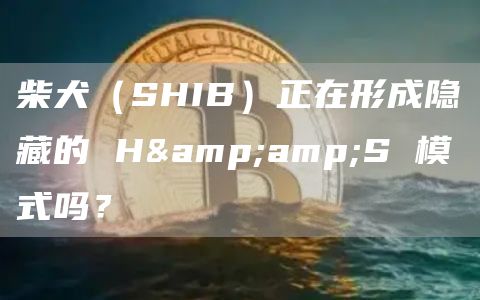 柴犬（SHIB）正在形成隐藏的 H&S 模式吗？