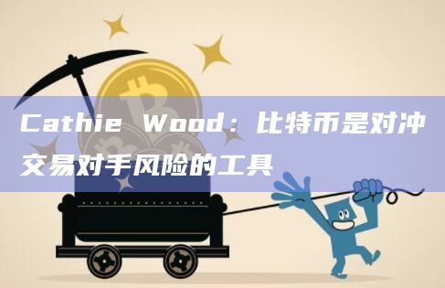 Cathie Wood：比特币是对冲交易对手风险的工具