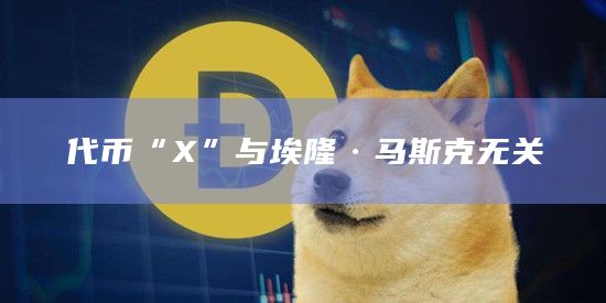 代币“X”与埃隆·马斯克无关